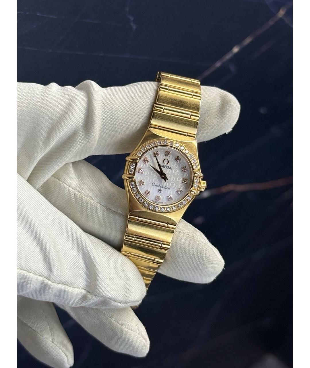 OMEGA Золотые часы из розового золота, фото 7