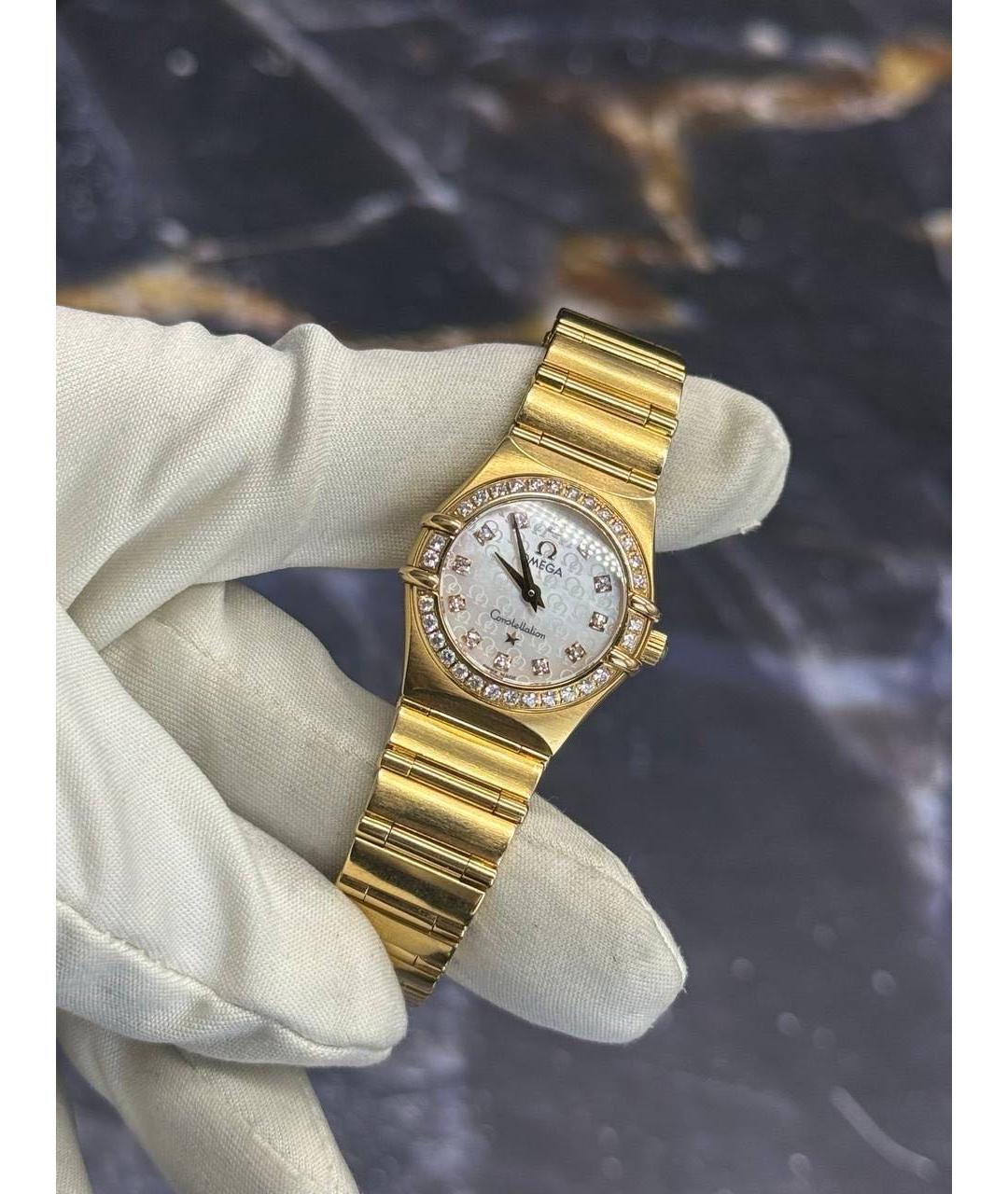 OMEGA Золотые часы из розового золота, фото 6