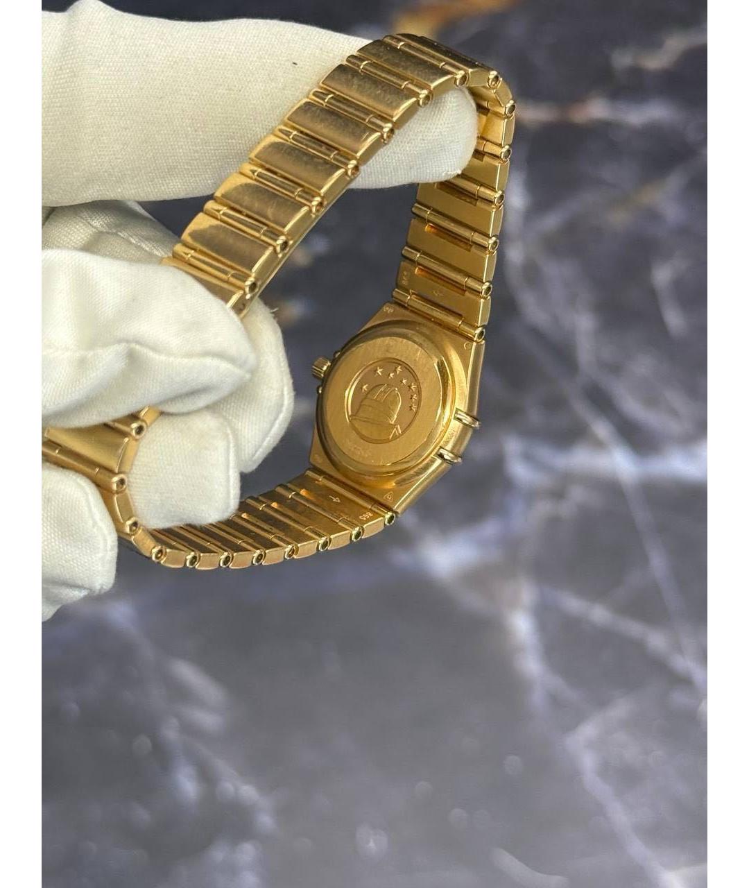 OMEGA Золотые часы из розового золота, фото 3