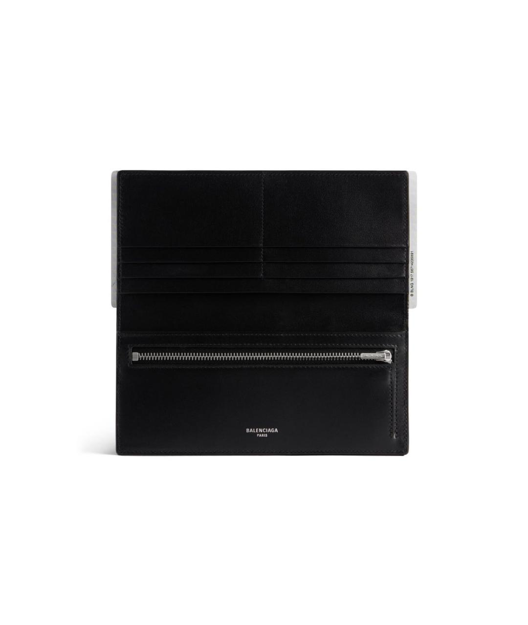 BALENCIAGA Черная визитница, фото 3