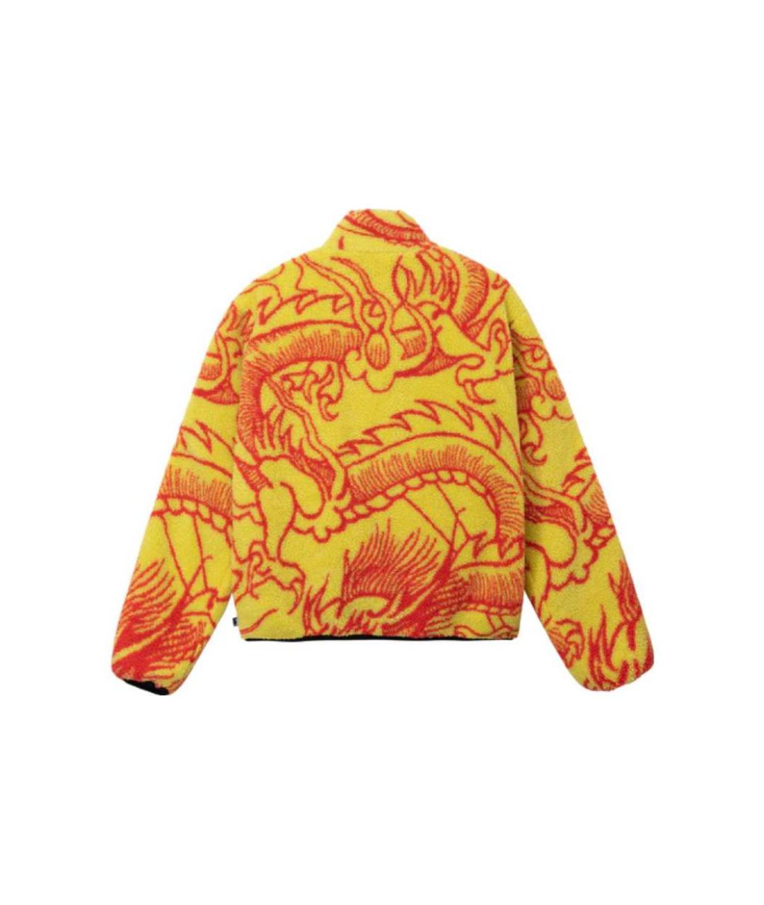 STUSSY Желтая куртка, фото 2