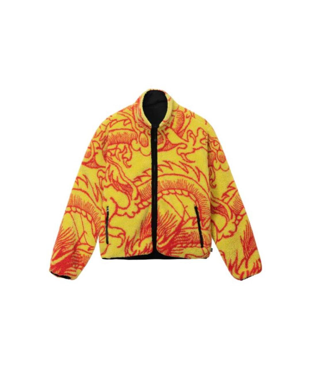 STUSSY Желтая куртка, фото 1