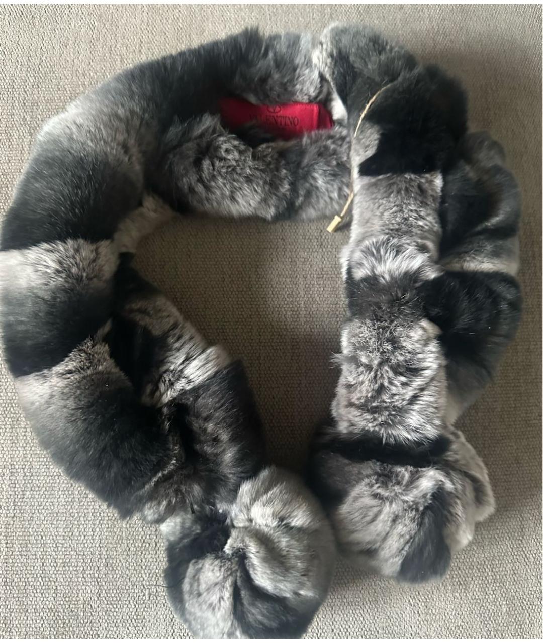 VALENTINO Серый воротник, фото 3