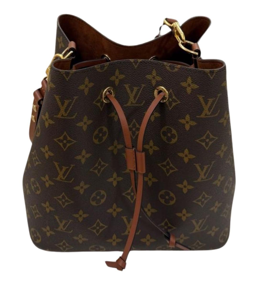 LOUIS VUITTON Коричневая сумка через плечо, фото 1
