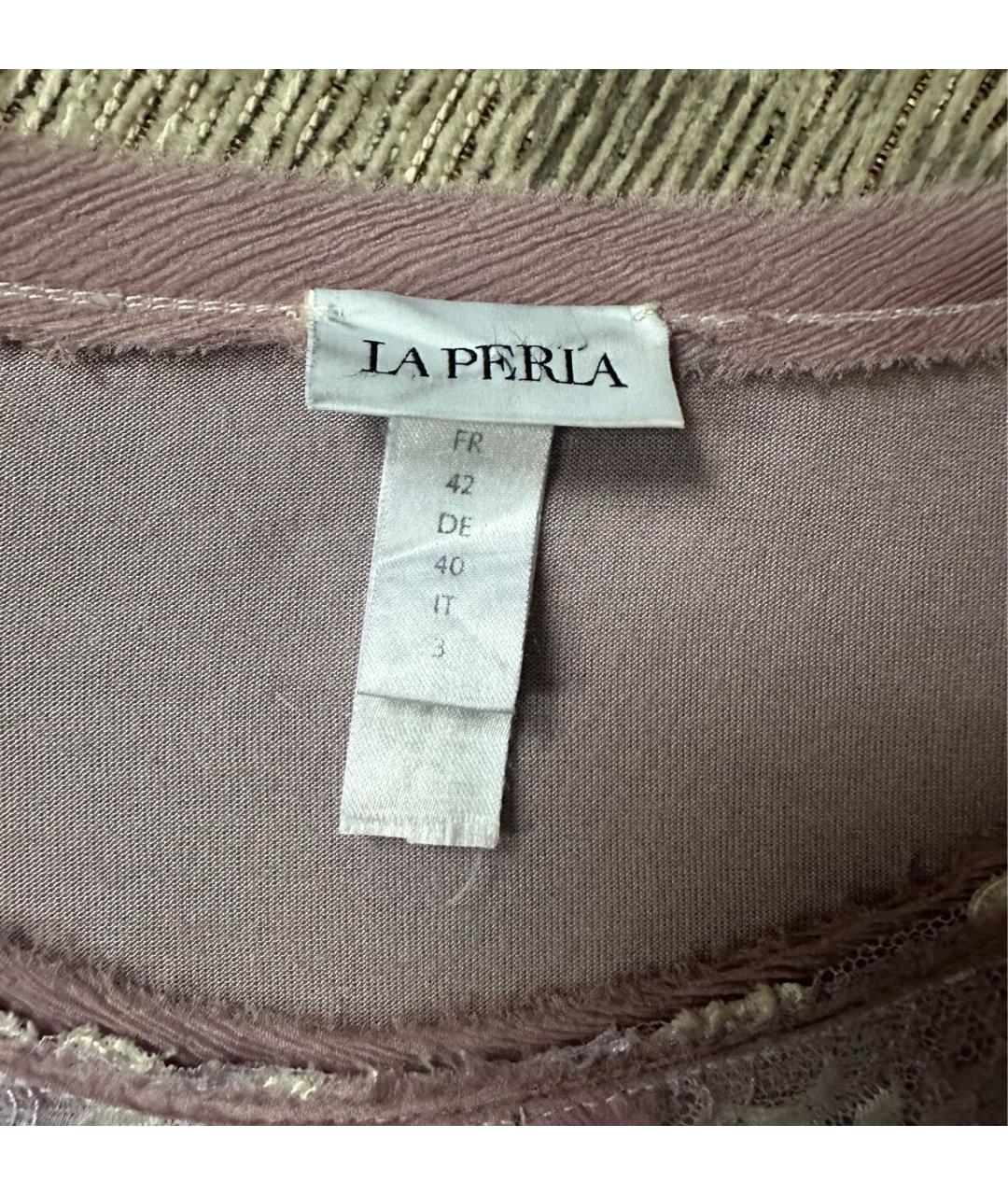 LA PERLA Розовая блузы, фото 3