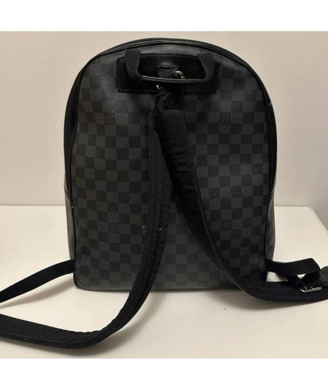 LOUIS VUITTON Черный рюкзак, фото 3