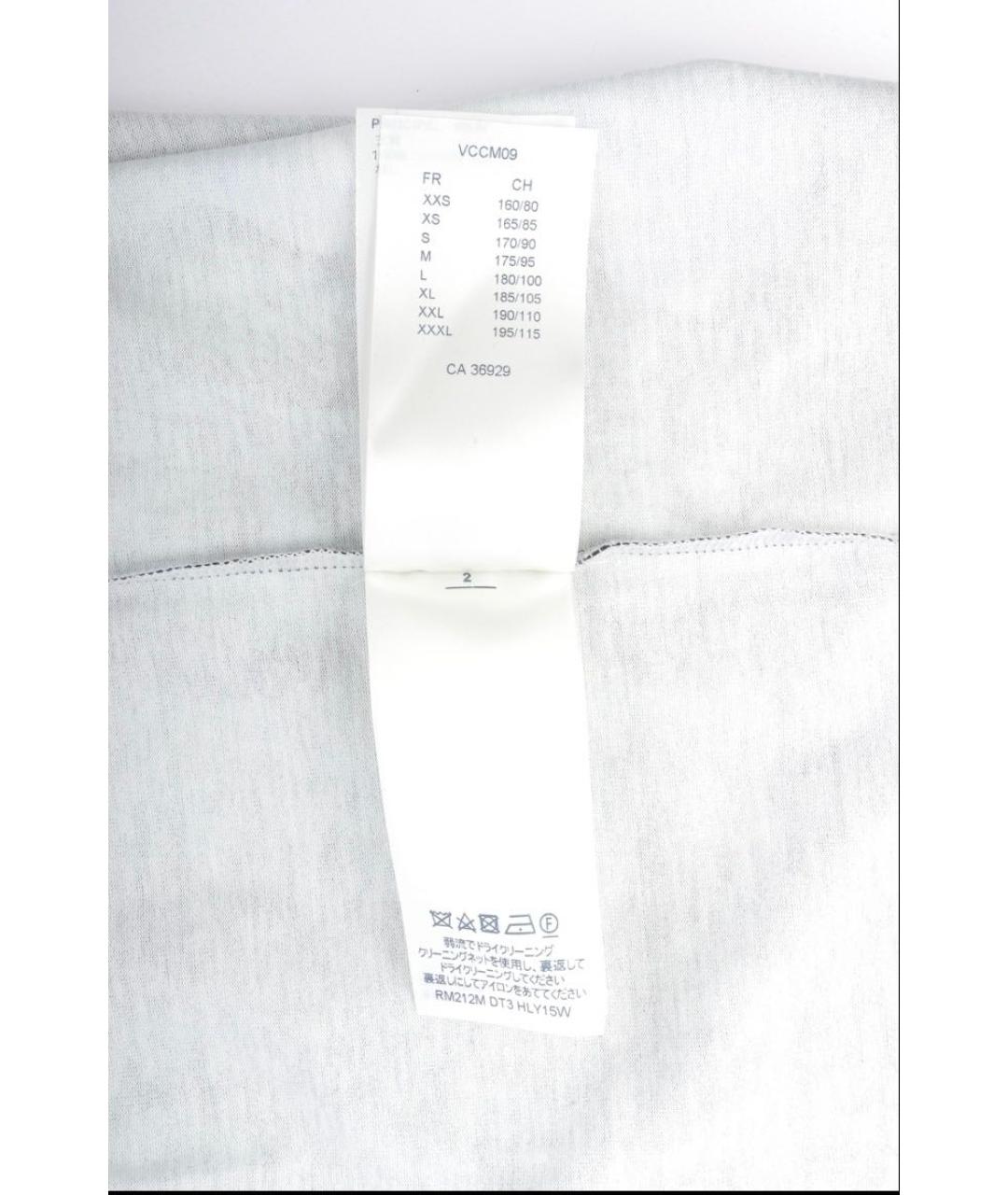 LOUIS VUITTON Синяя хлопковая футболка, фото 8