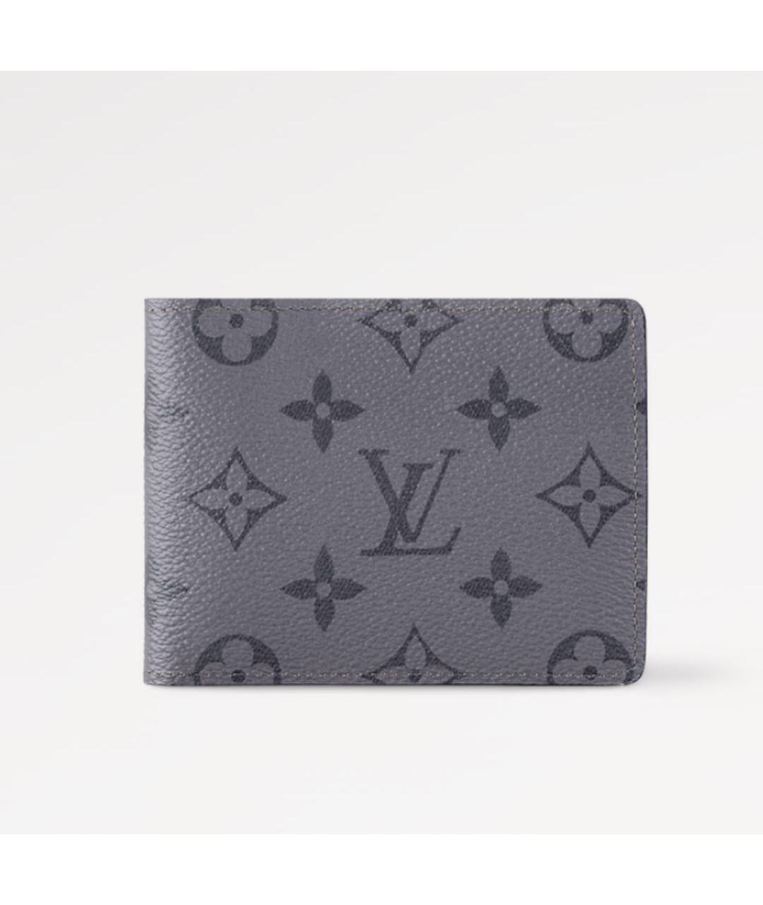 LOUIS VUITTON Серый кошелек, фото 6