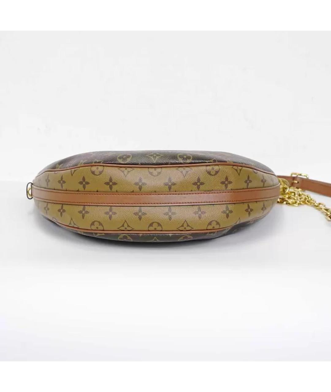 LOUIS VUITTON Коричневая сумка с короткими ручками, фото 6