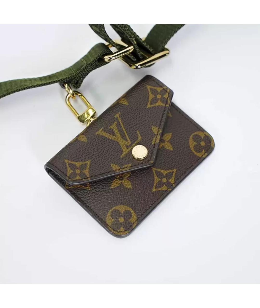 LOUIS VUITTON Коричневая сумка с короткими ручками, фото 7