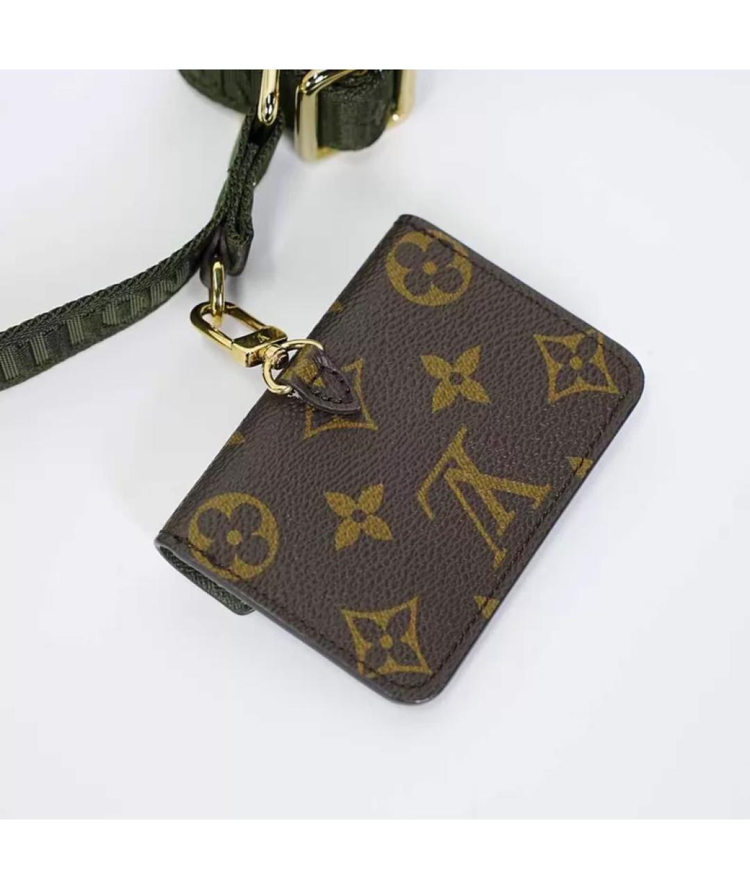 LOUIS VUITTON Коричневая сумка с короткими ручками, фото 8