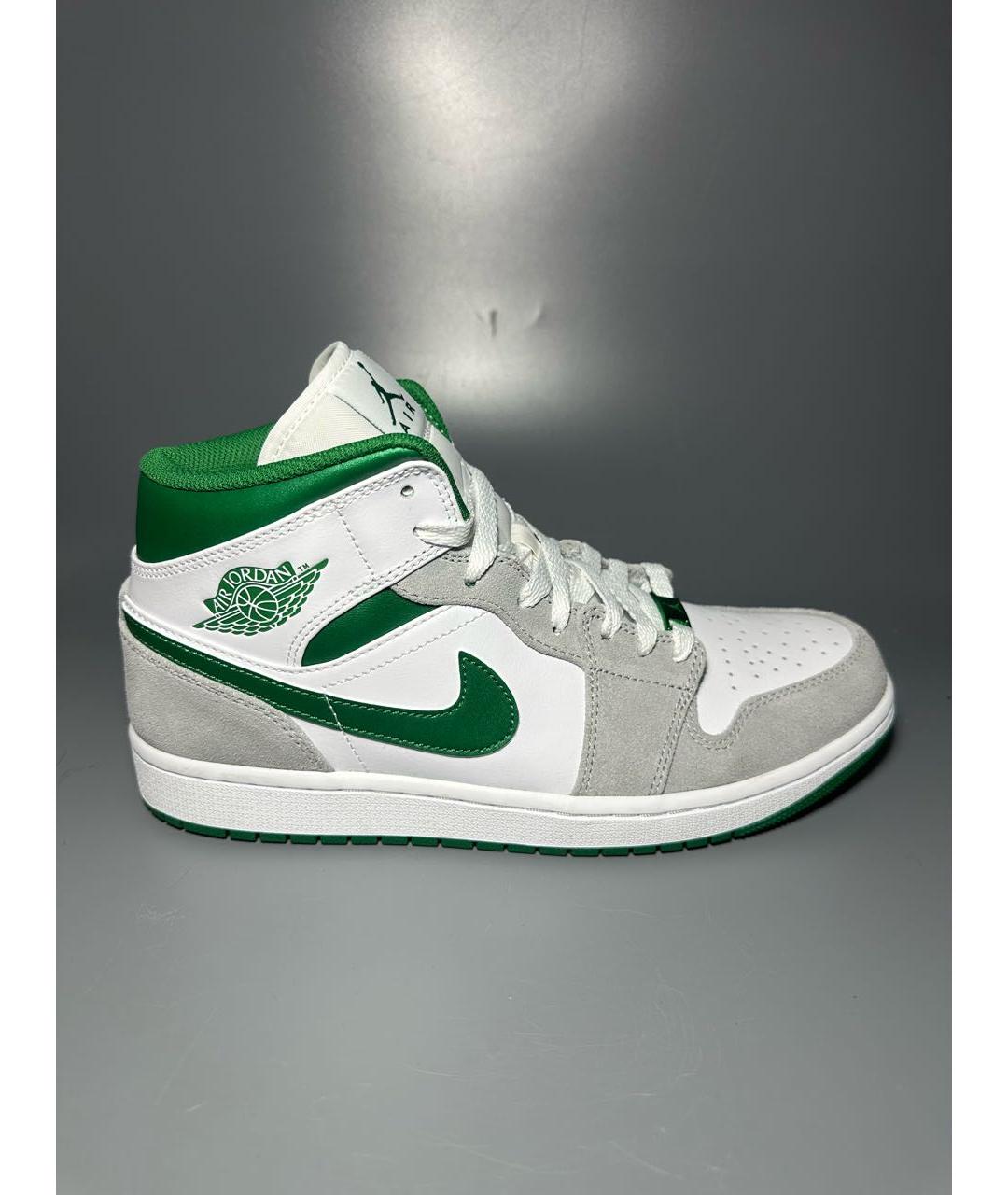 JORDAN Мульти кожаные высокие кроссовки / кеды, фото 9