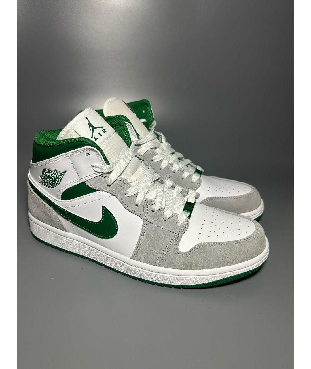 JORDAN Мульти кожаные высокие кроссовки / кеды, фото 5