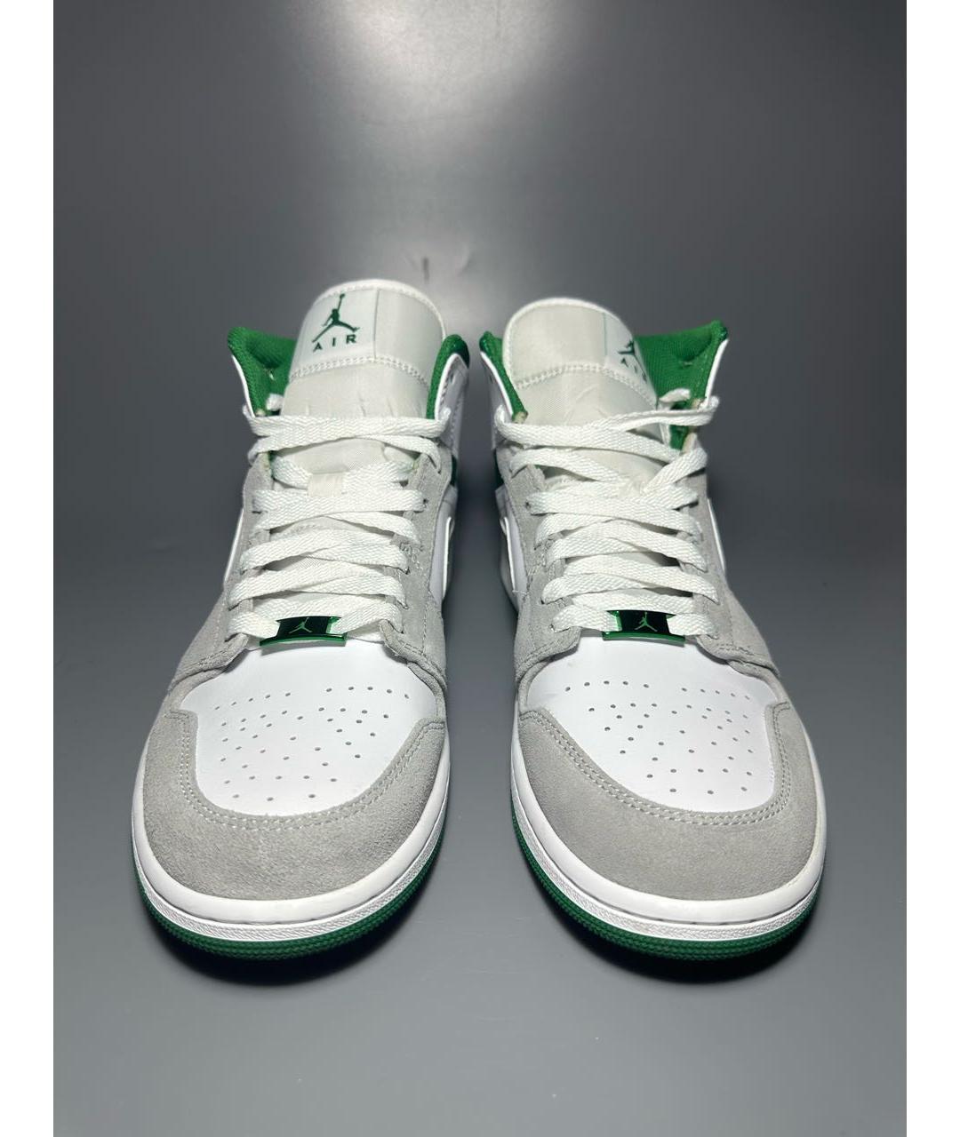 JORDAN Мульти кожаные высокие кроссовки / кеды, фото 2