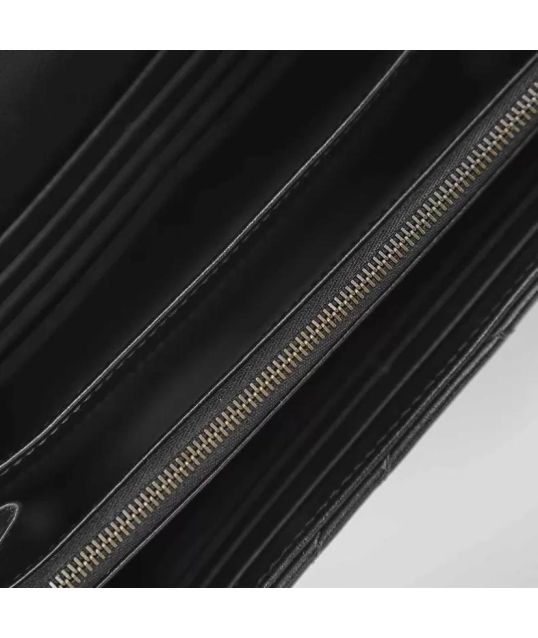 GUCCI Черная кожаная сумка с короткими ручками, фото 8