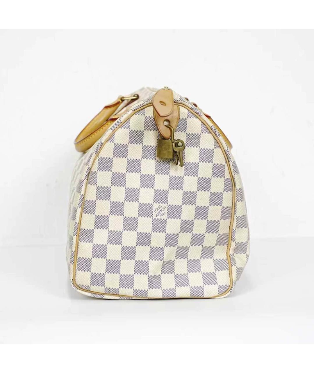 LOUIS VUITTON Бежевая сумка с короткими ручками, фото 4