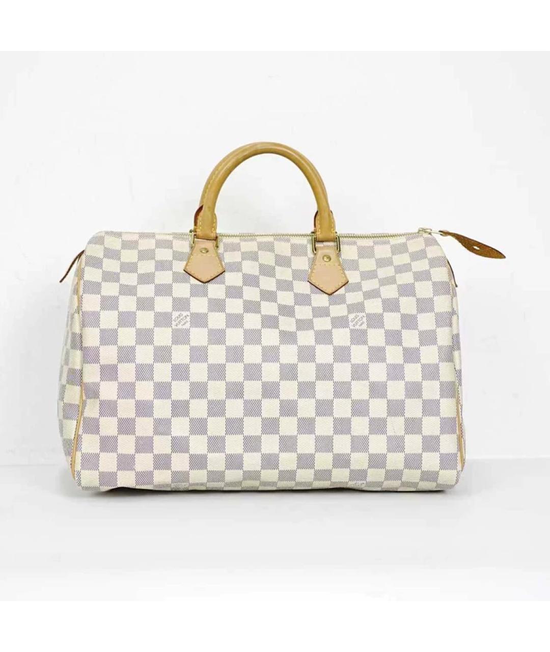 LOUIS VUITTON Бежевая сумка с короткими ручками, фото 2