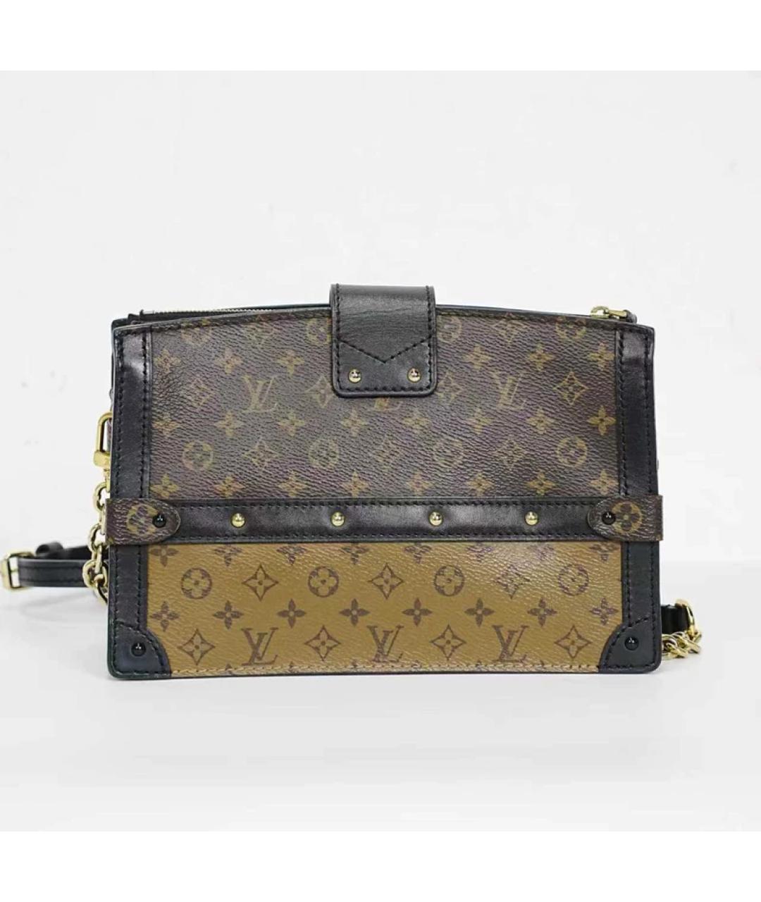 LOUIS VUITTON Коричневая сумка через плечо, фото 4