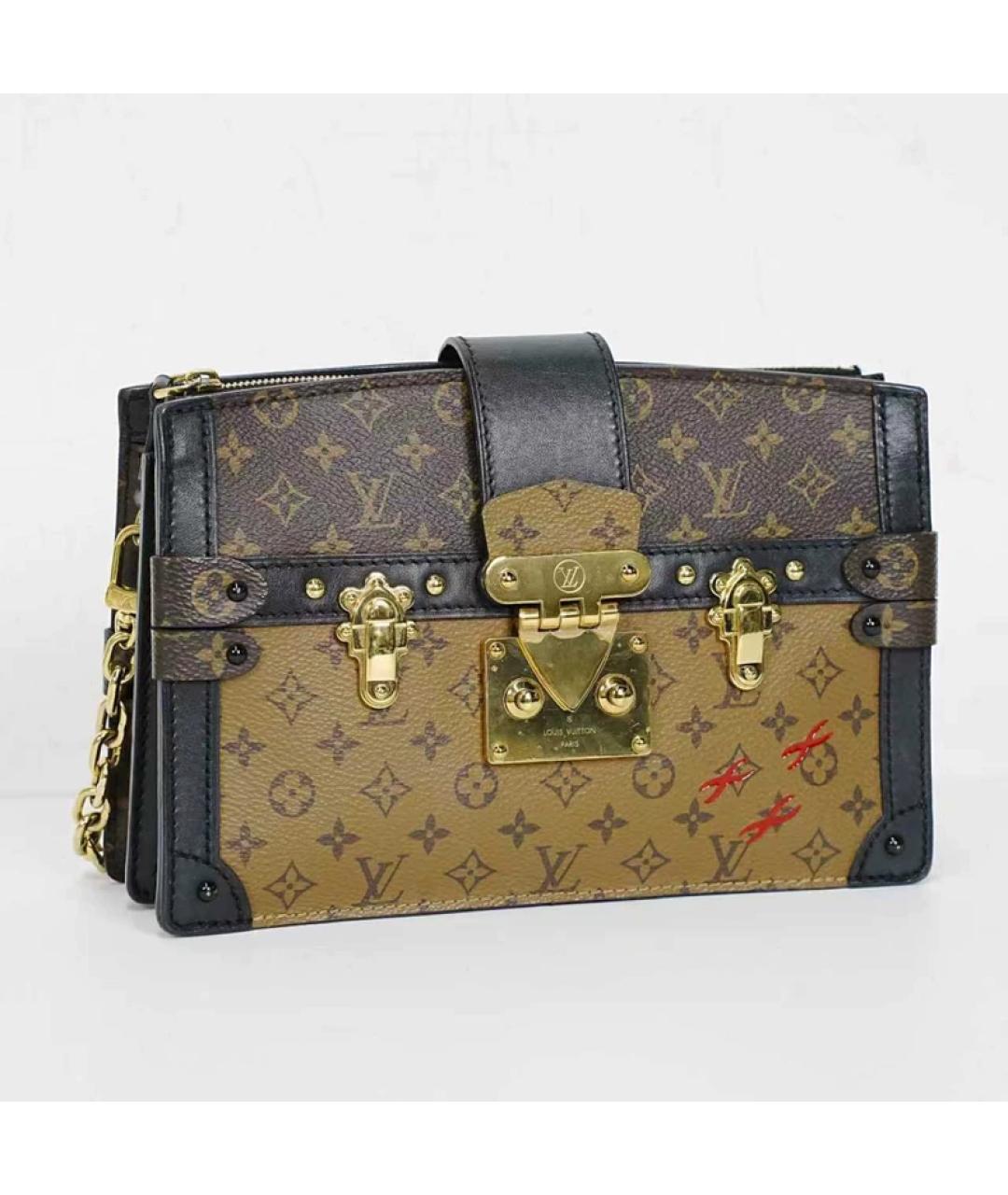 LOUIS VUITTON Коричневая сумка через плечо, фото 2