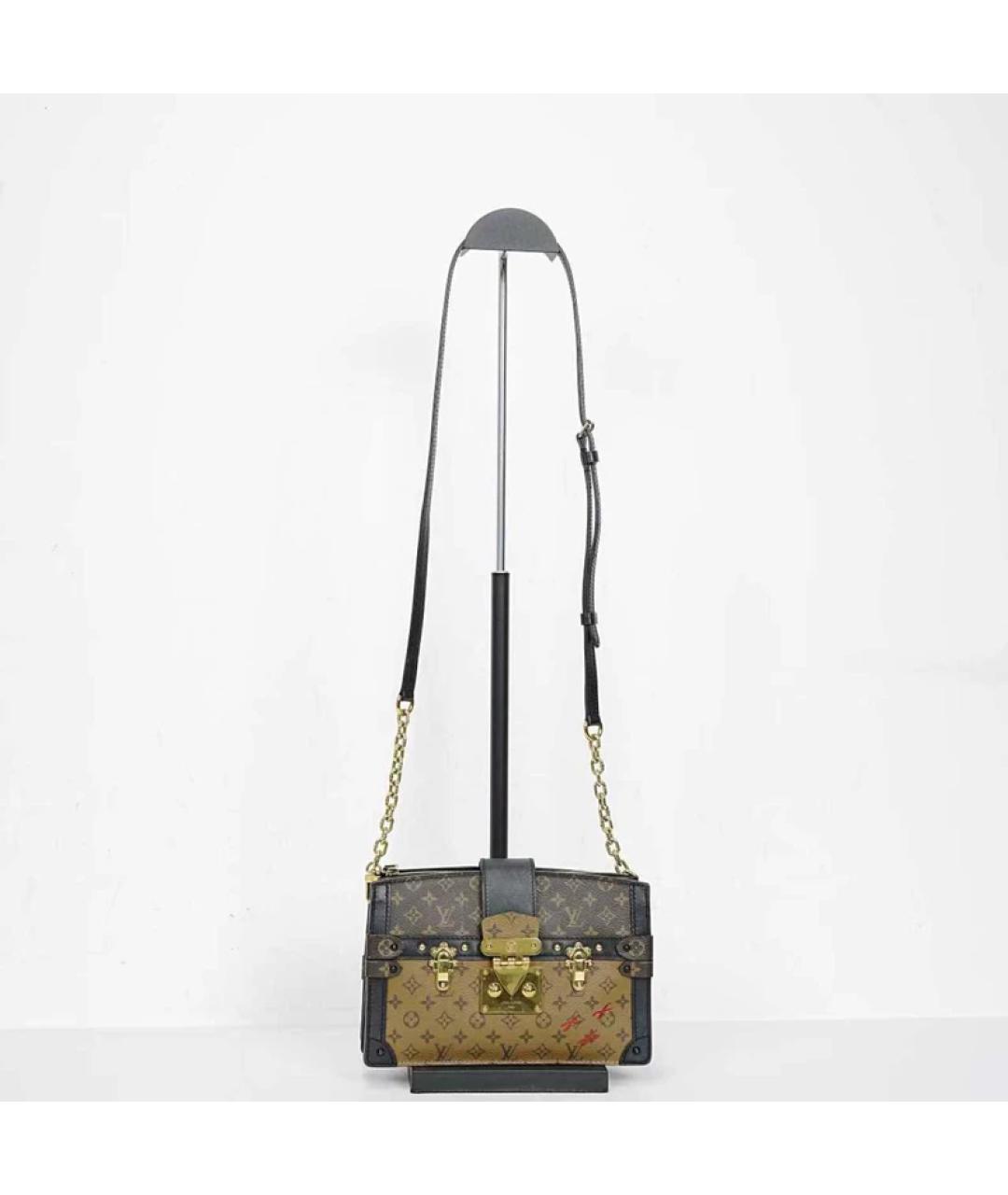 LOUIS VUITTON Коричневая сумка через плечо, фото 7