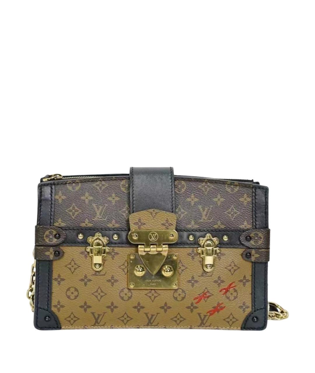 LOUIS VUITTON Коричневая сумка через плечо, фото 1