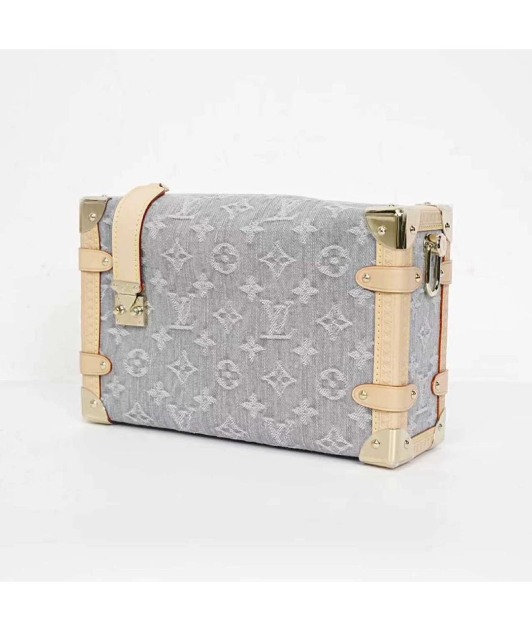 LOUIS VUITTON Серая деним сумка через плечо, фото 10