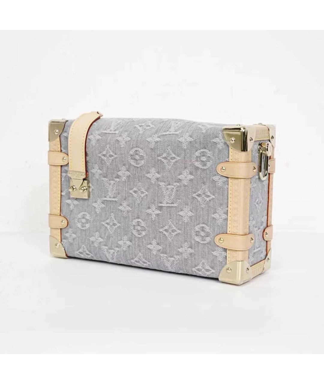 LOUIS VUITTON Серая деним сумка через плечо, фото 11