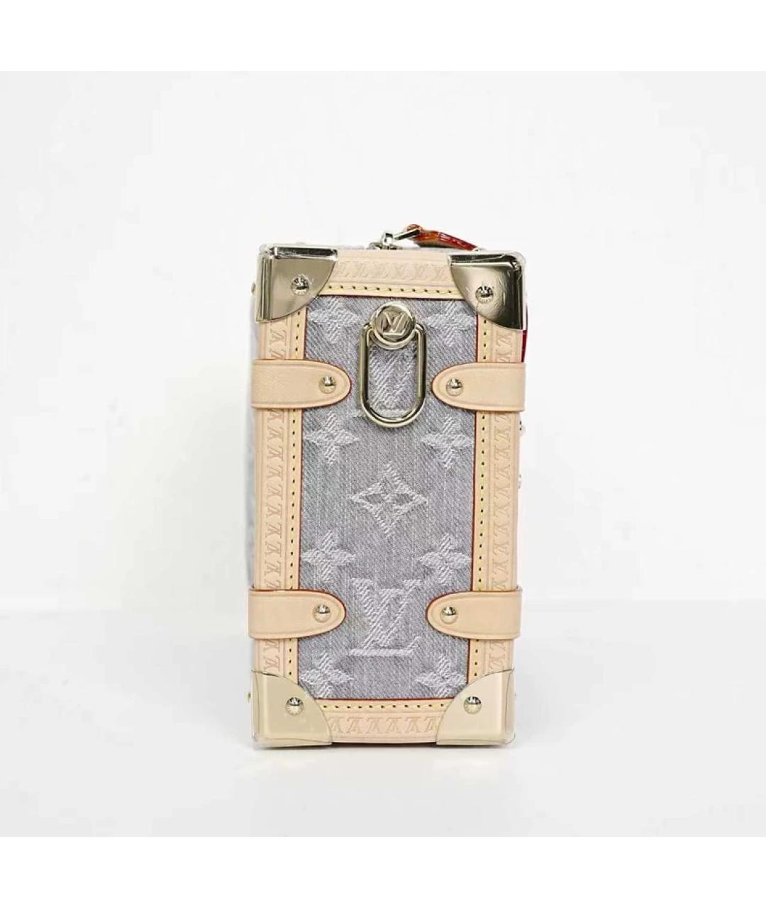 LOUIS VUITTON Серая деним сумка через плечо, фото 6