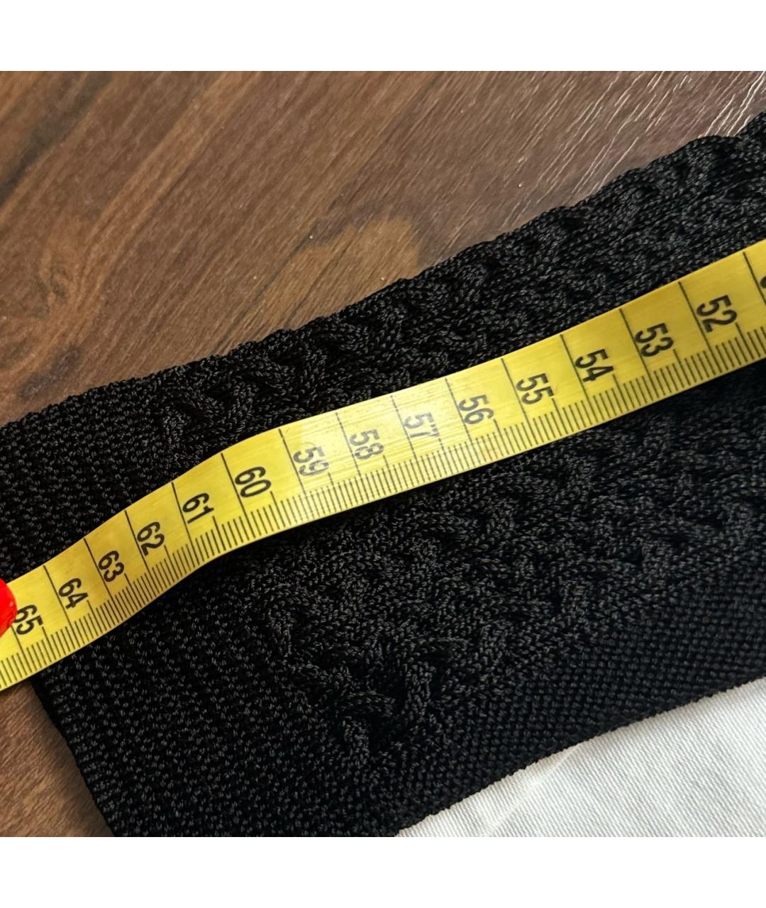 HERMES Черная вискозная водолазка, фото 6