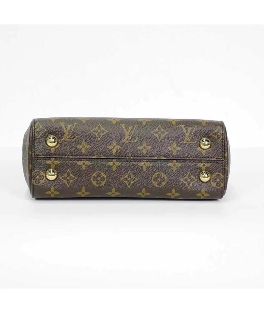 LOUIS VUITTON Коричневая сумка с короткими ручками, фото 7
