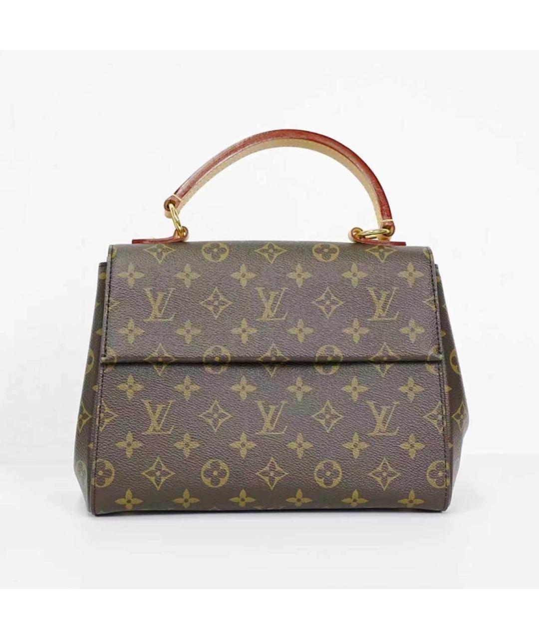 LOUIS VUITTON Коричневая сумка с короткими ручками, фото 10