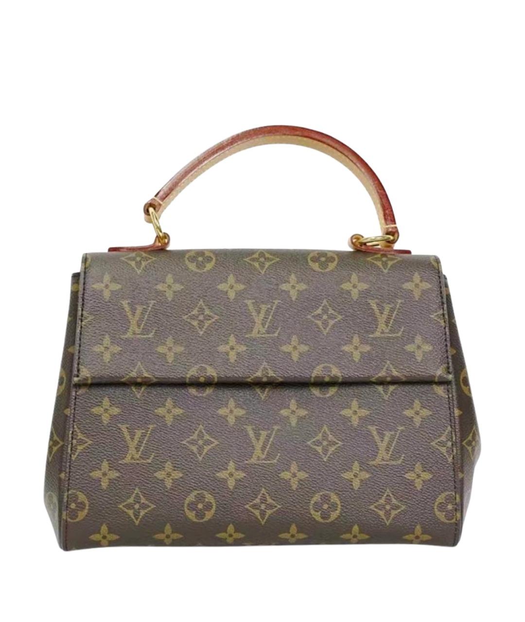 LOUIS VUITTON Коричневая сумка с короткими ручками, фото 1