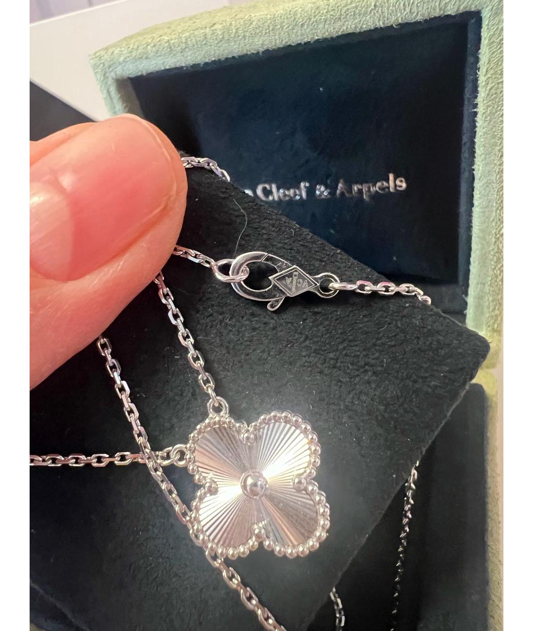 VAN CLEEF & ARPELS Белое колье из белого золота, фото 6