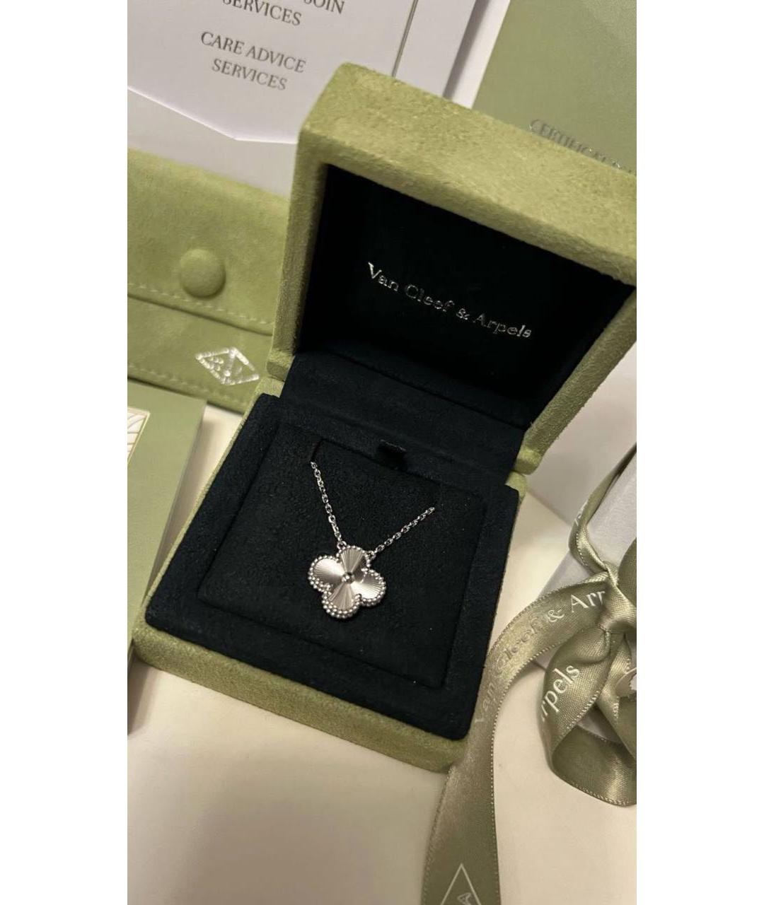 VAN CLEEF & ARPELS Белое колье из белого золота, фото 2