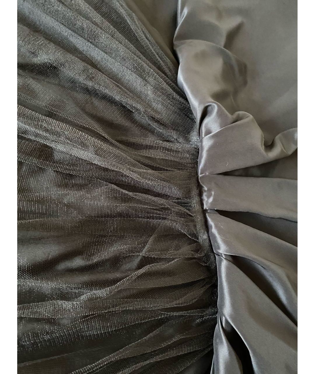 CHRISTIAN DIOR PRE-OWNED Антрацитовая полиэстеровая юбка макси, фото 4