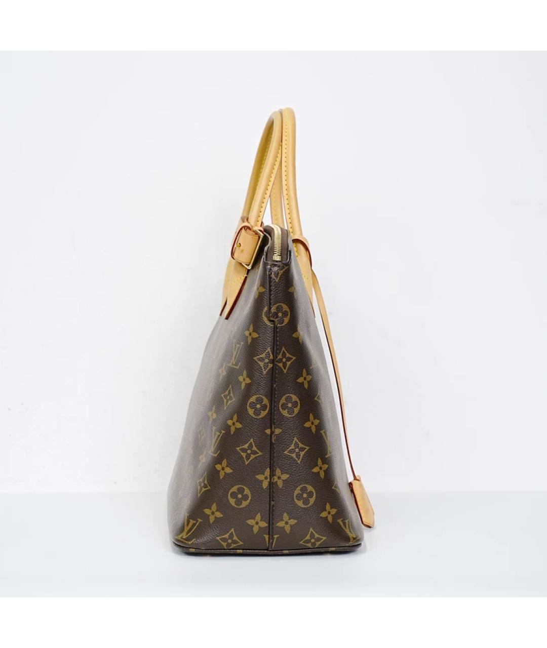 LOUIS VUITTON Коричневая сумка с короткими ручками, фото 4