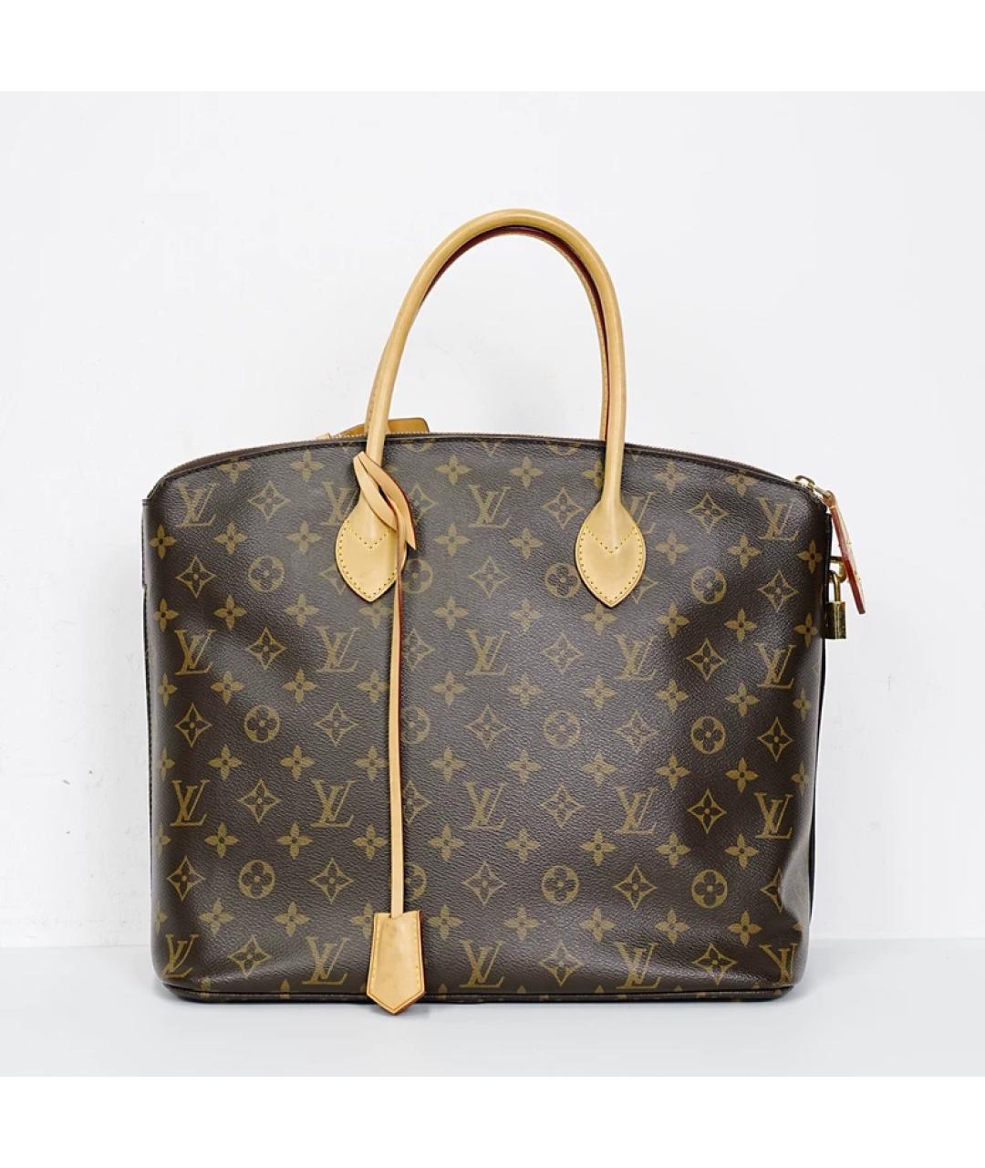 LOUIS VUITTON Коричневая сумка с короткими ручками, фото 10