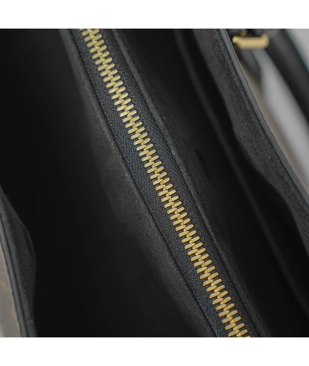 LOUIS VUITTON Коричневая сумка с короткими ручками, фото 8