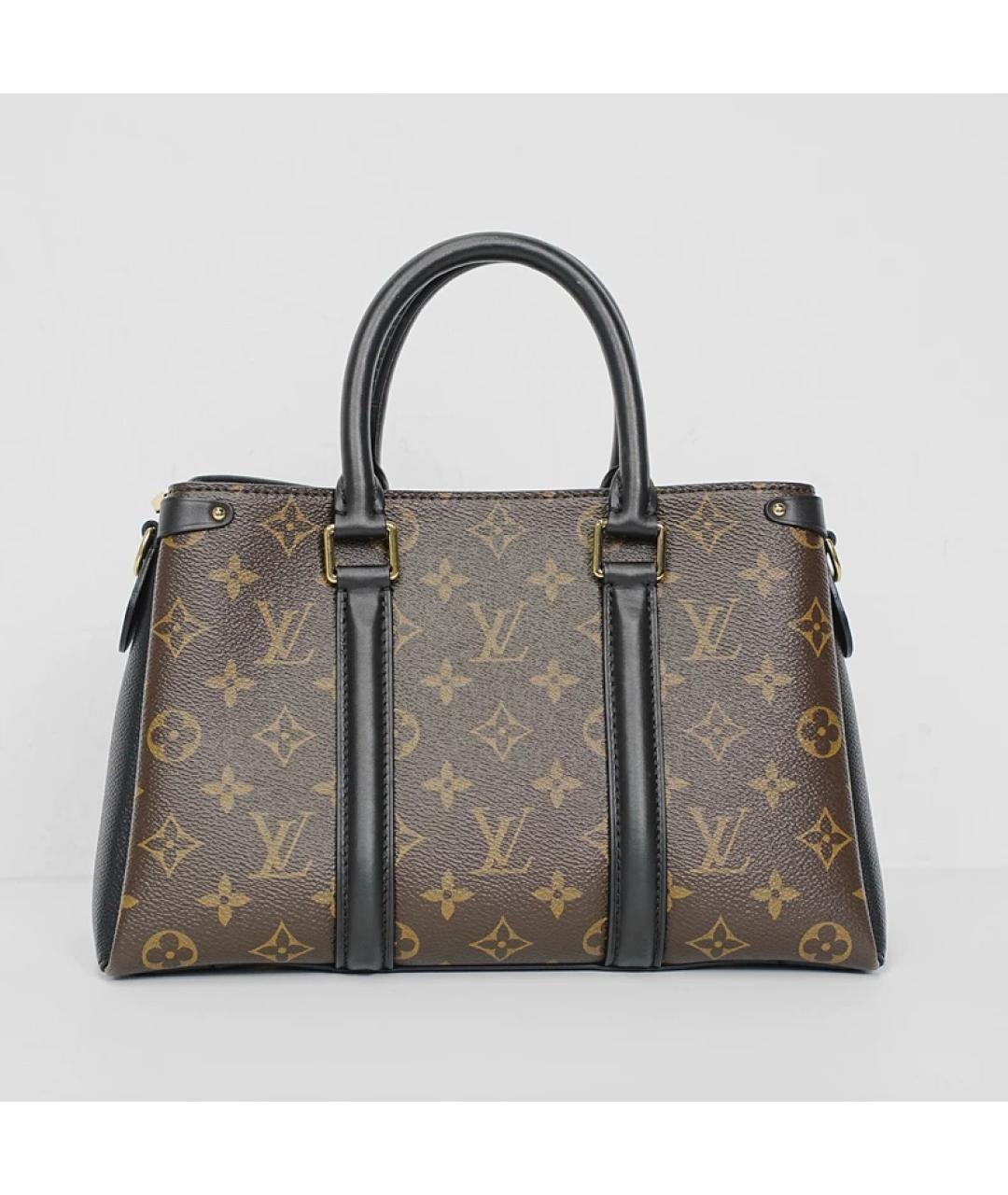 LOUIS VUITTON Коричневая сумка с короткими ручками, фото 5