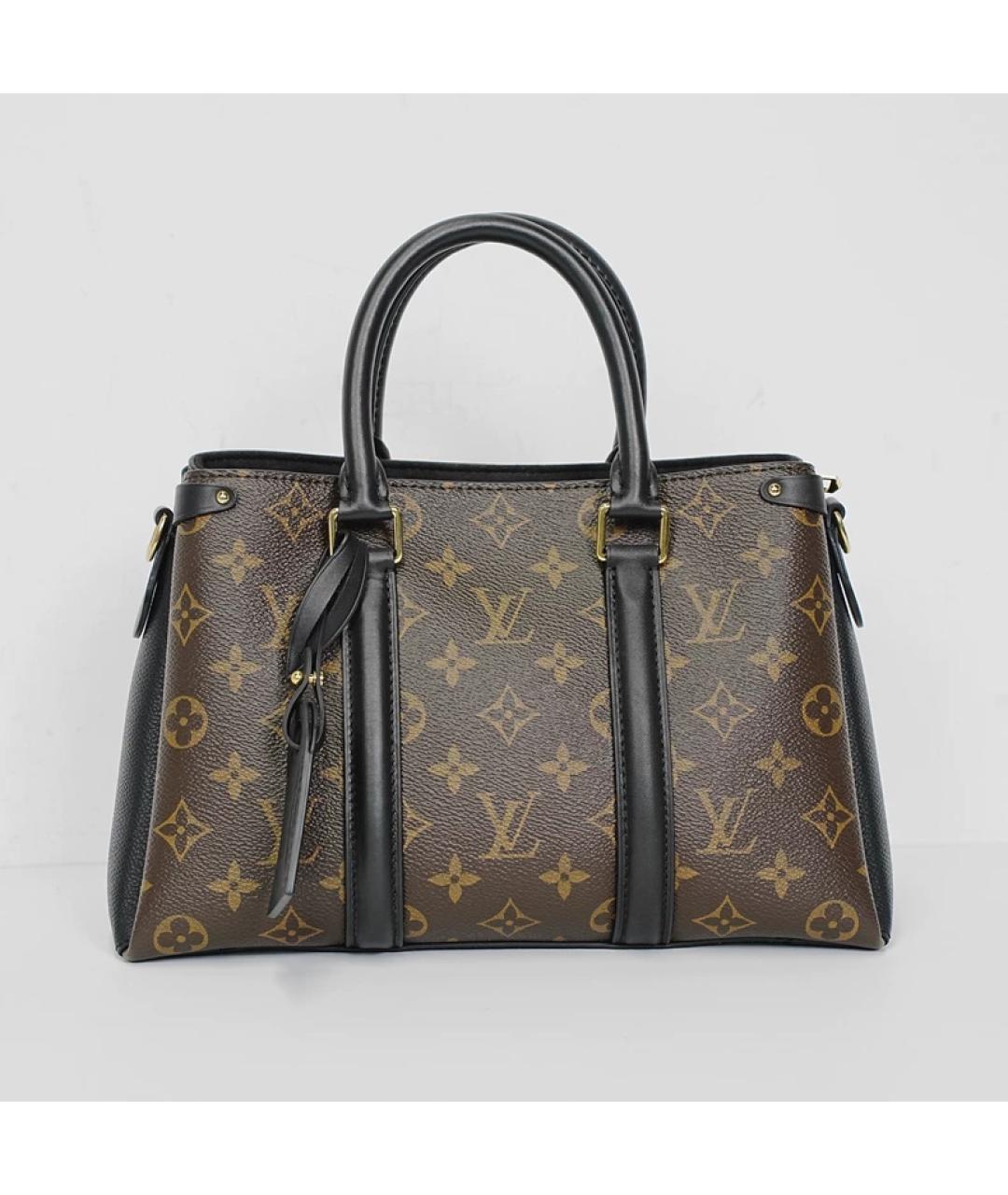 LOUIS VUITTON Коричневая сумка с короткими ручками, фото 10