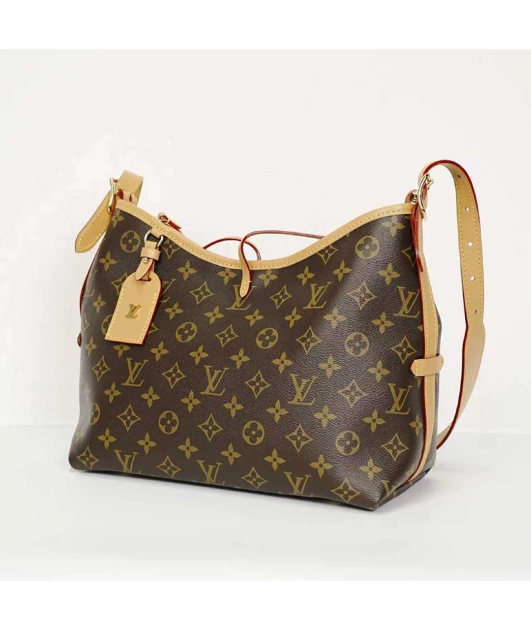LOUIS VUITTON Коричневая сумка через плечо, фото 3