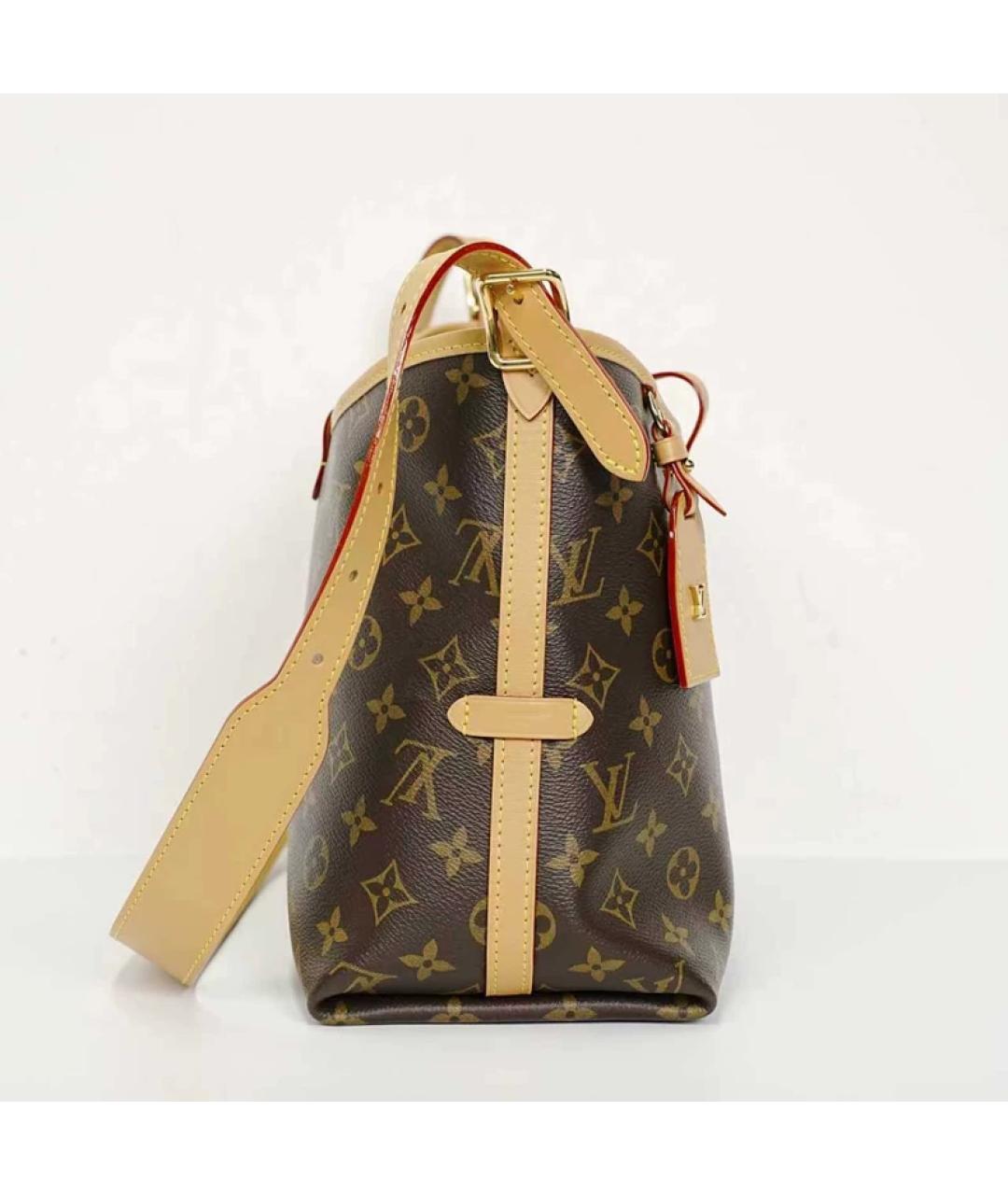LOUIS VUITTON Коричневая сумка через плечо, фото 5
