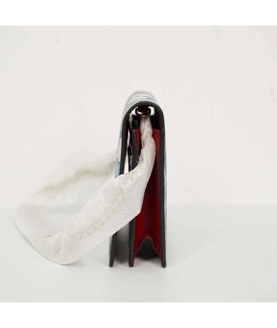 GUCCI Мульти кожаная сумка с короткими ручками, фото 7