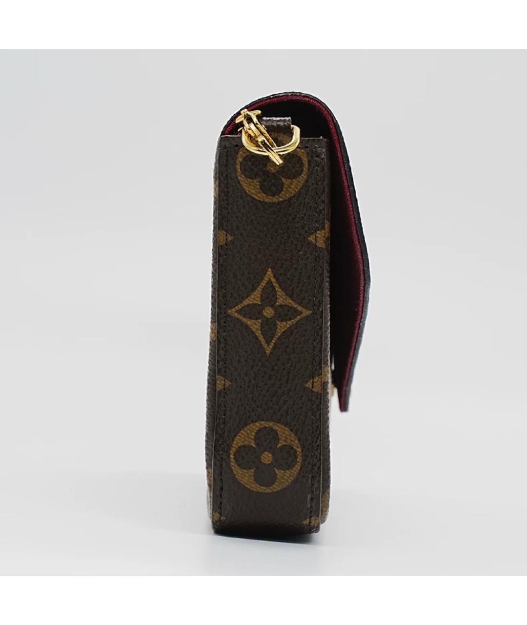 LOUIS VUITTON Коричневая сумка через плечо, фото 7