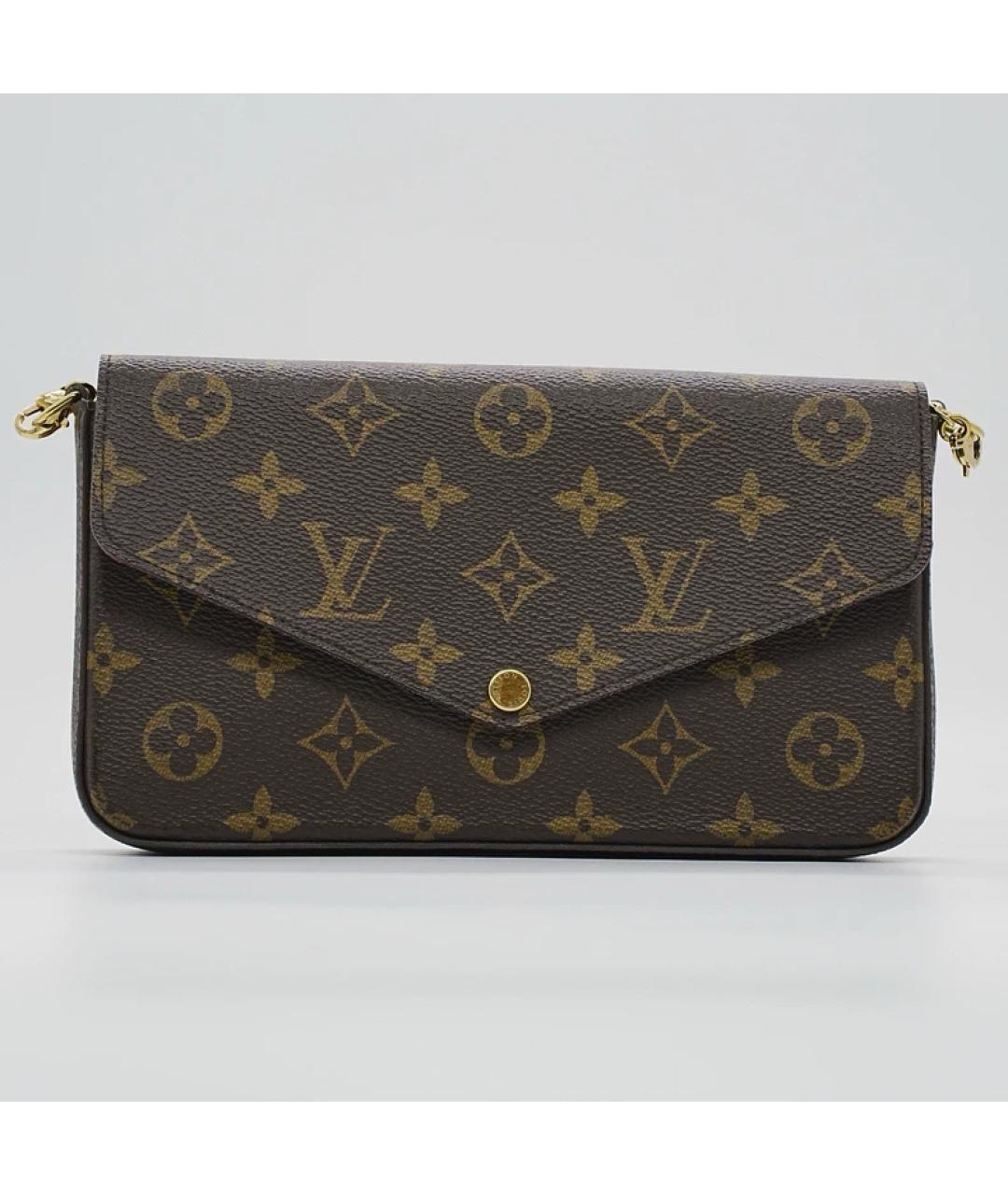 LOUIS VUITTON Коричневая сумка через плечо, фото 10