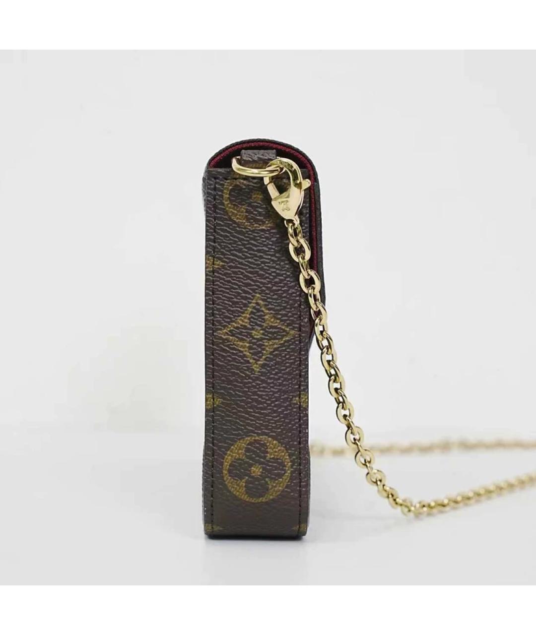 LOUIS VUITTON Коричневая сумка через плечо, фото 7