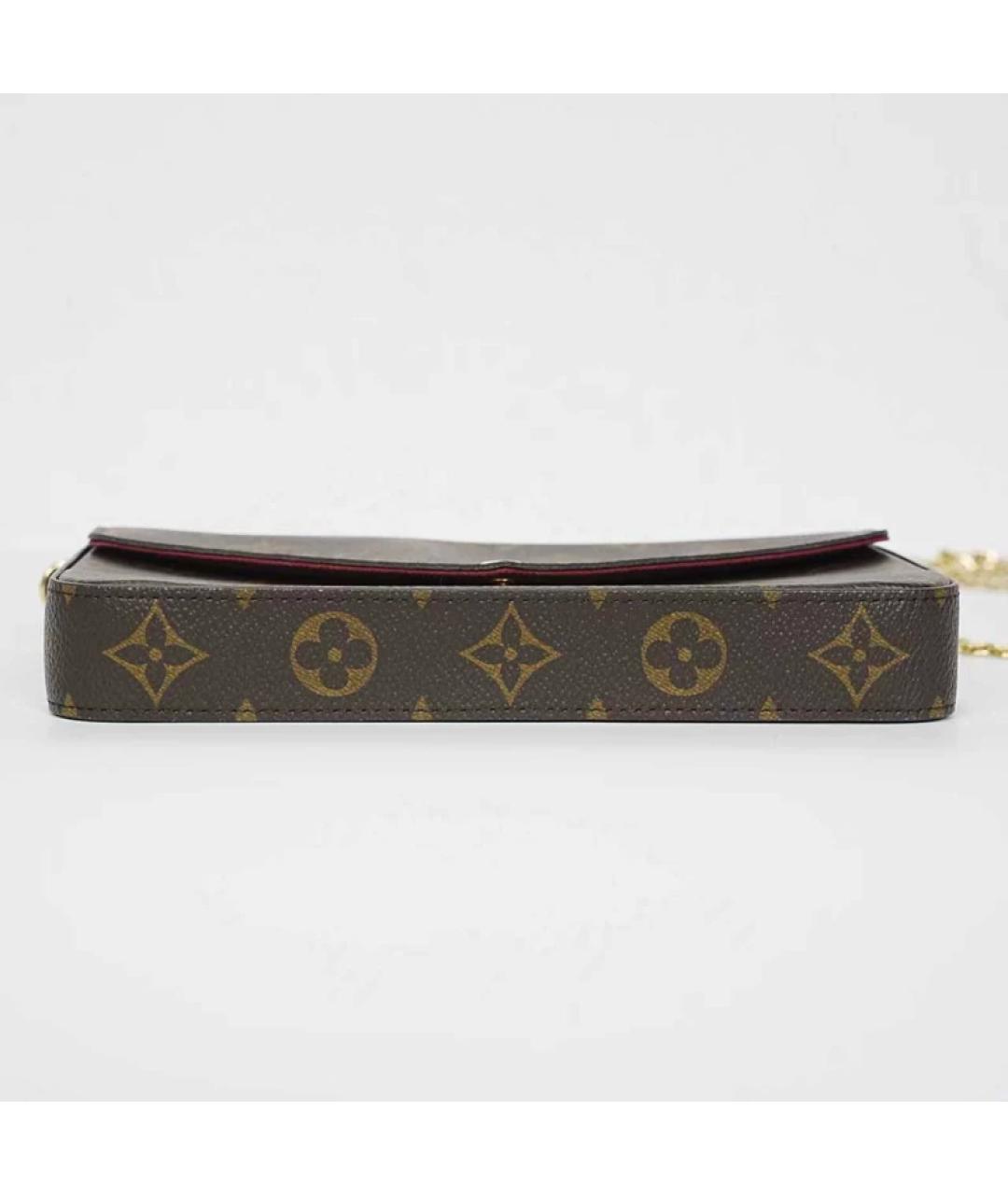 LOUIS VUITTON Коричневая сумка через плечо, фото 8