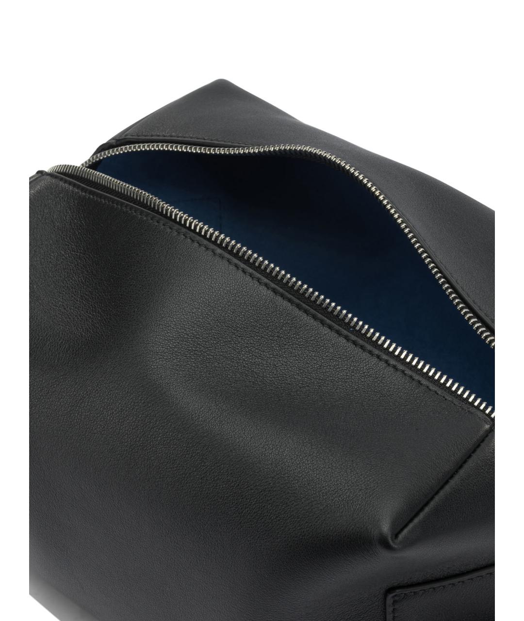 CELINE Черная кожаная сумка на плечо, фото 5