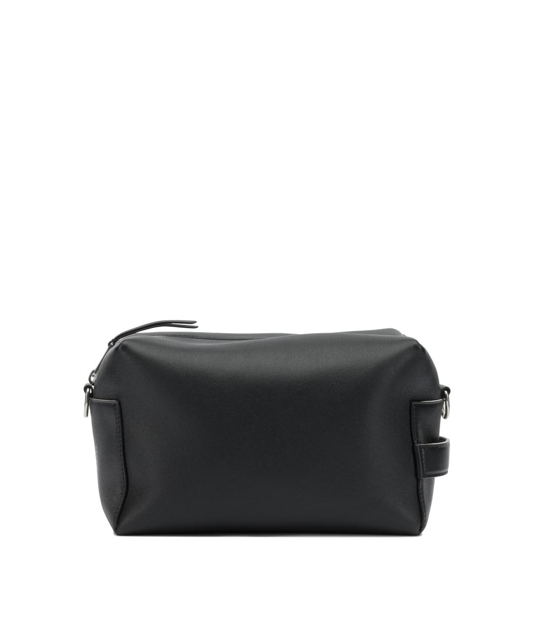 CELINE Черная кожаная сумка на плечо, фото 1