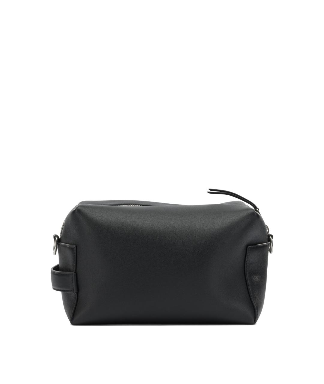 CELINE Черная кожаная сумка на плечо, фото 3